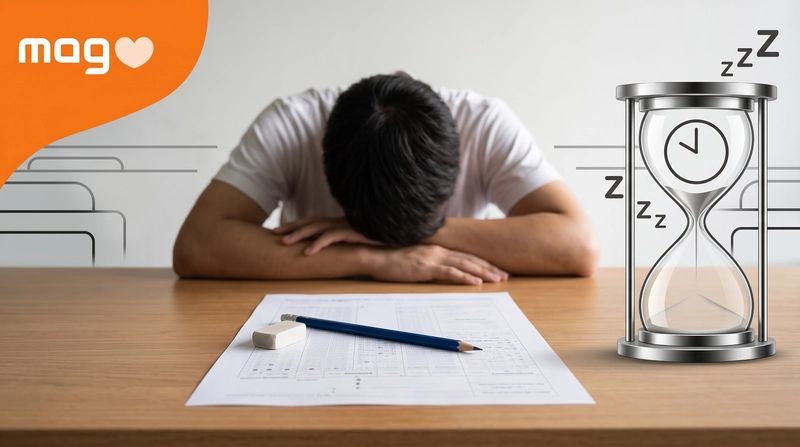 رفع خواب آلودگی هنگام درس خواندن