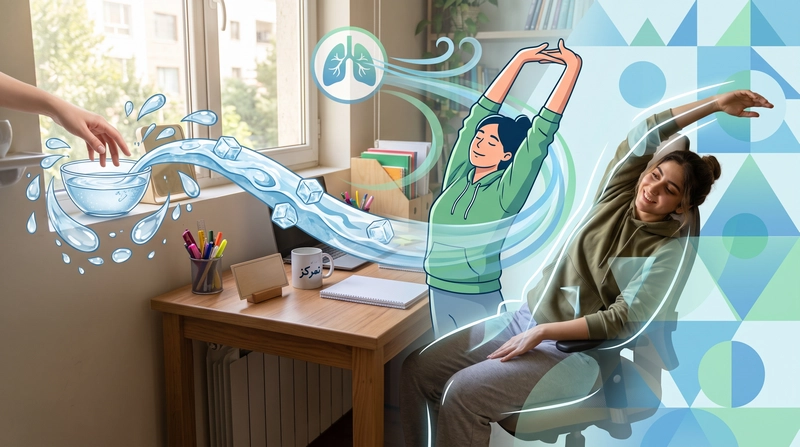 چیکار کنم موقع درس خوندن خوابم نگیره